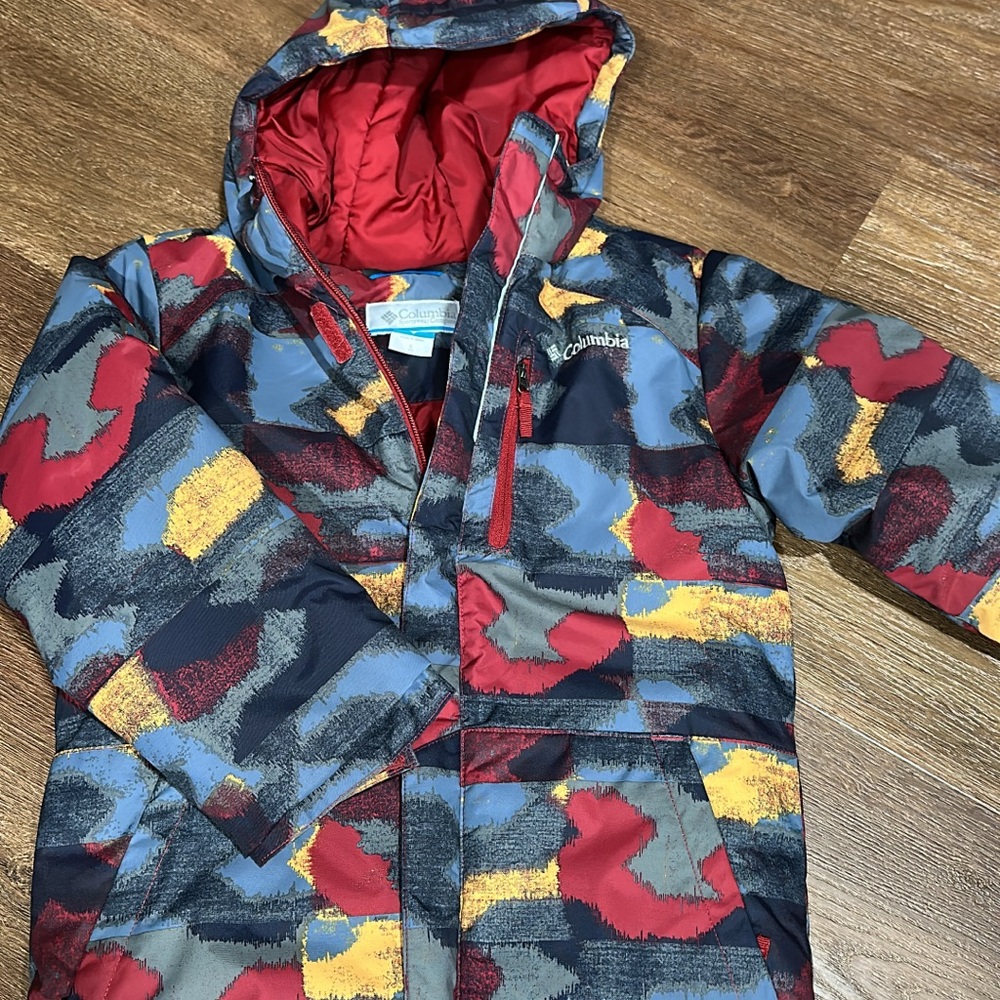 Columbia Kids' Colorful Camo Puffer Jacket
